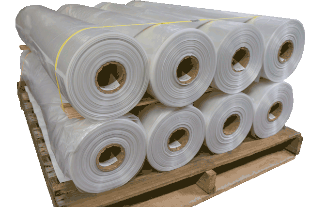 Pallet of Polyethylene Sheeting